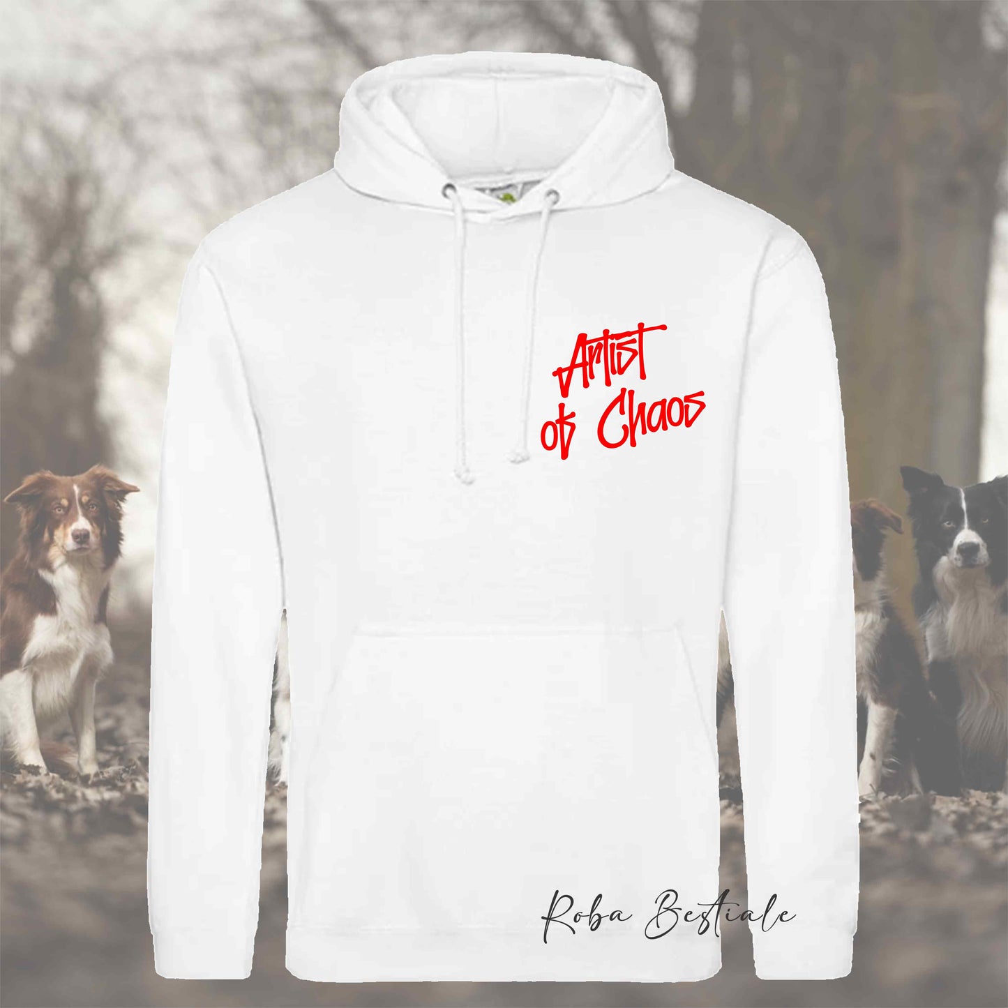 Felpa BONO91 - NHATALINO - Con Cappuccio e Tasconi, Unisex, in tanti colori - dalla XS alla 5XL
