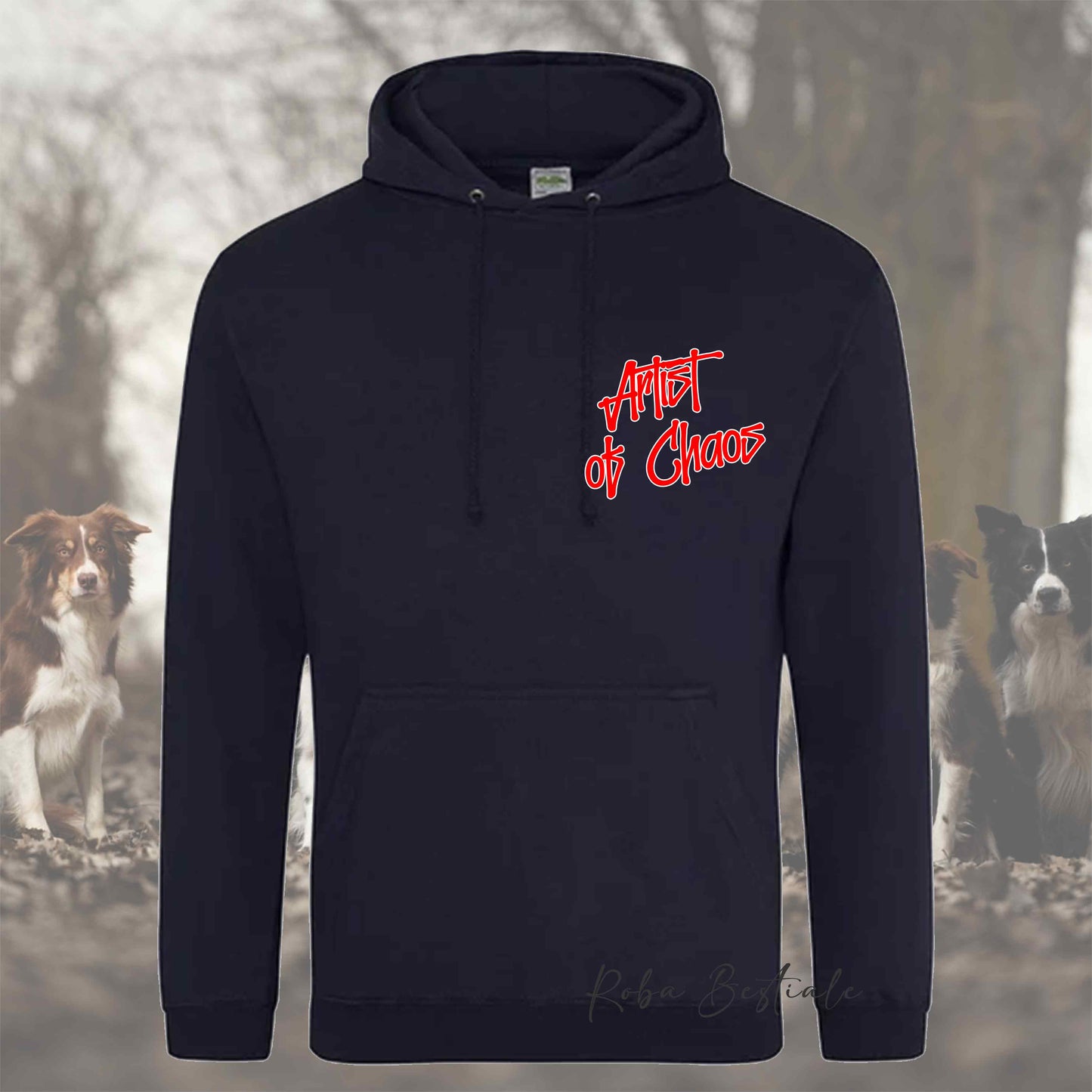 Felpa BONO91 - NHATALINO - Con Cappuccio e Tasconi, Unisex, in tanti colori - dalla XS alla 5XL