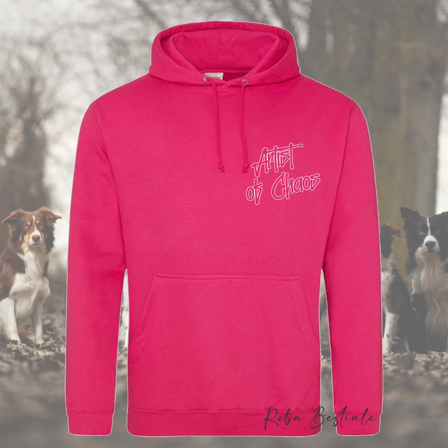 Felpa BONO91 - NHATALINO - Con Cappuccio e Tasconi, Unisex, in tanti colori - dalla XS alla 5XL