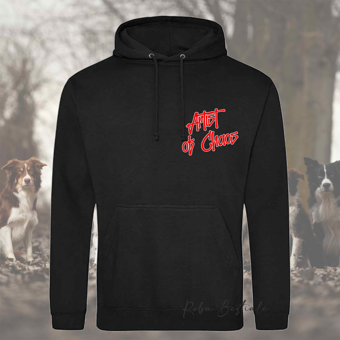 Felpa BONO91 - NHATALINO - Con Cappuccio e Tasconi, Unisex, in tanti colori - dalla XS alla 5XL