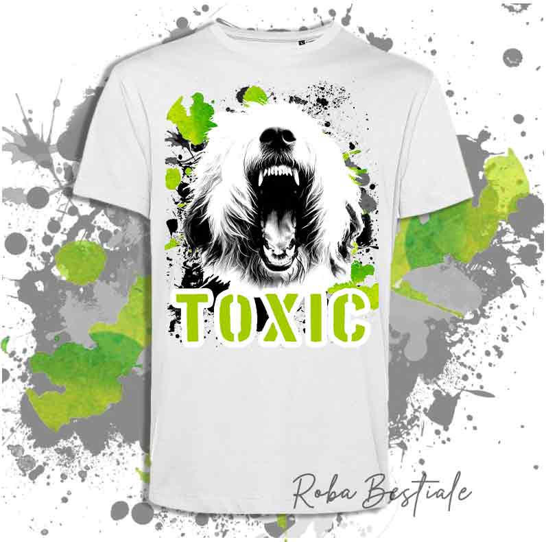 T-Shirt TOXIC - OLD ENGLISH SHEEPDOG