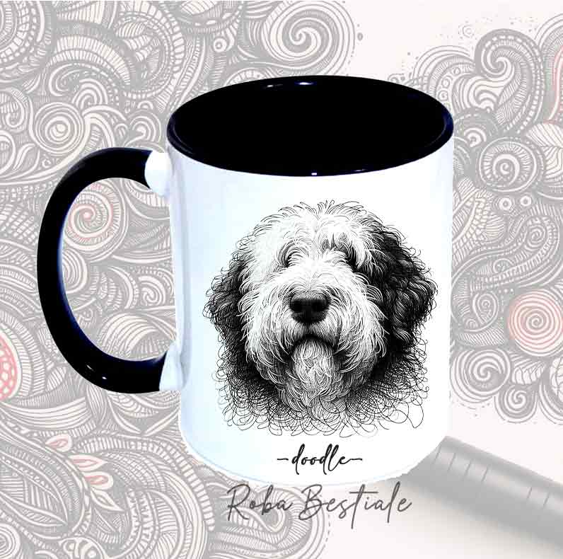 DOODLE mug - OLD ENGLISH SHEEPDOG