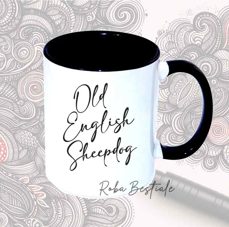DOODLE mug - OLD ENGLISH SHEEPDOG