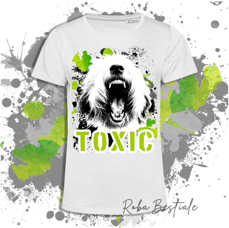T-Shirt TOXIC - OLD ENGLISH SHEEPDOG