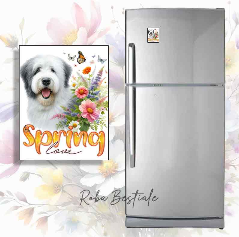 Calamita SPRING LOVE - OLD ENGLISH SHEEPDOG