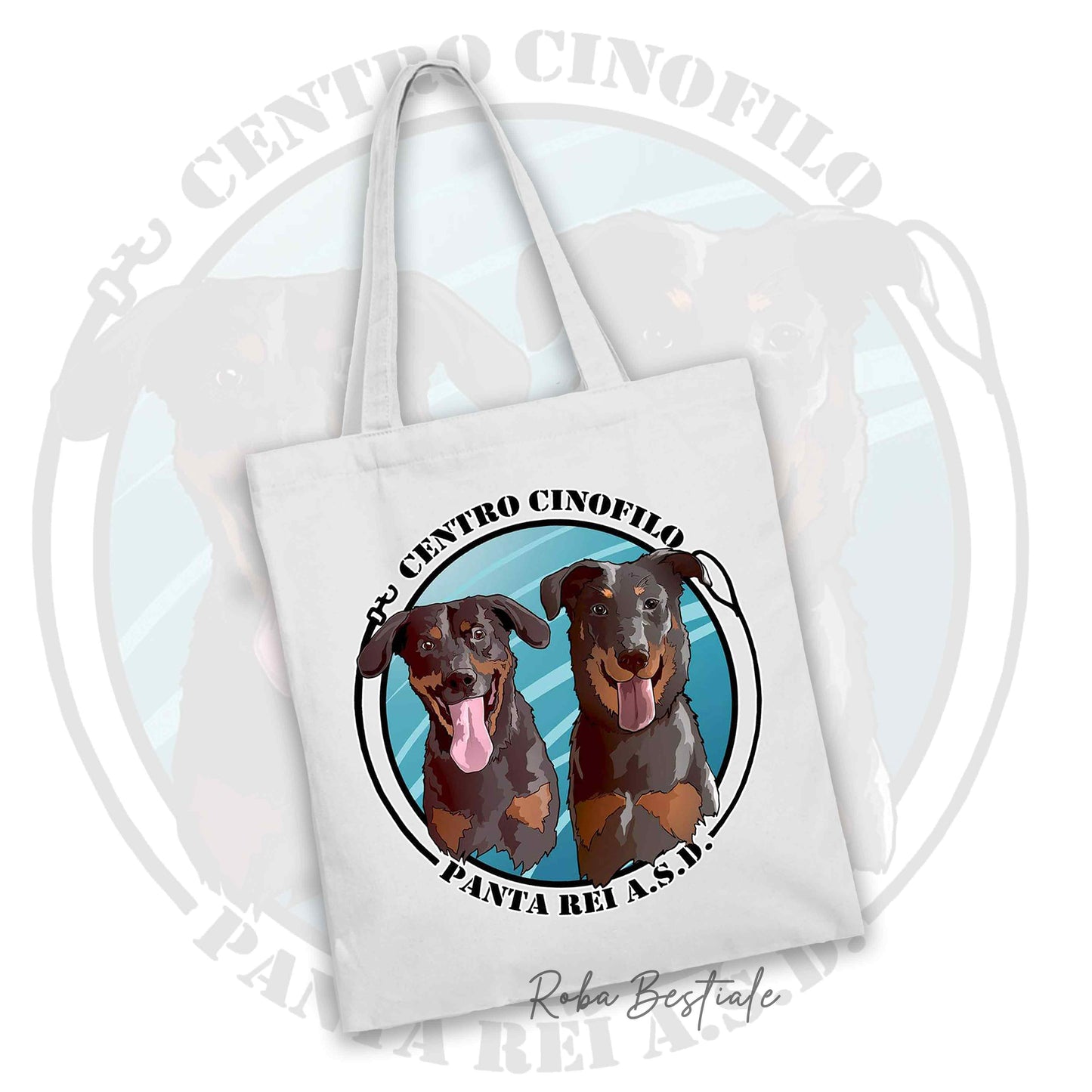 Shopper PANTA REI asd - 100% Cotone, diversi colori disponibili