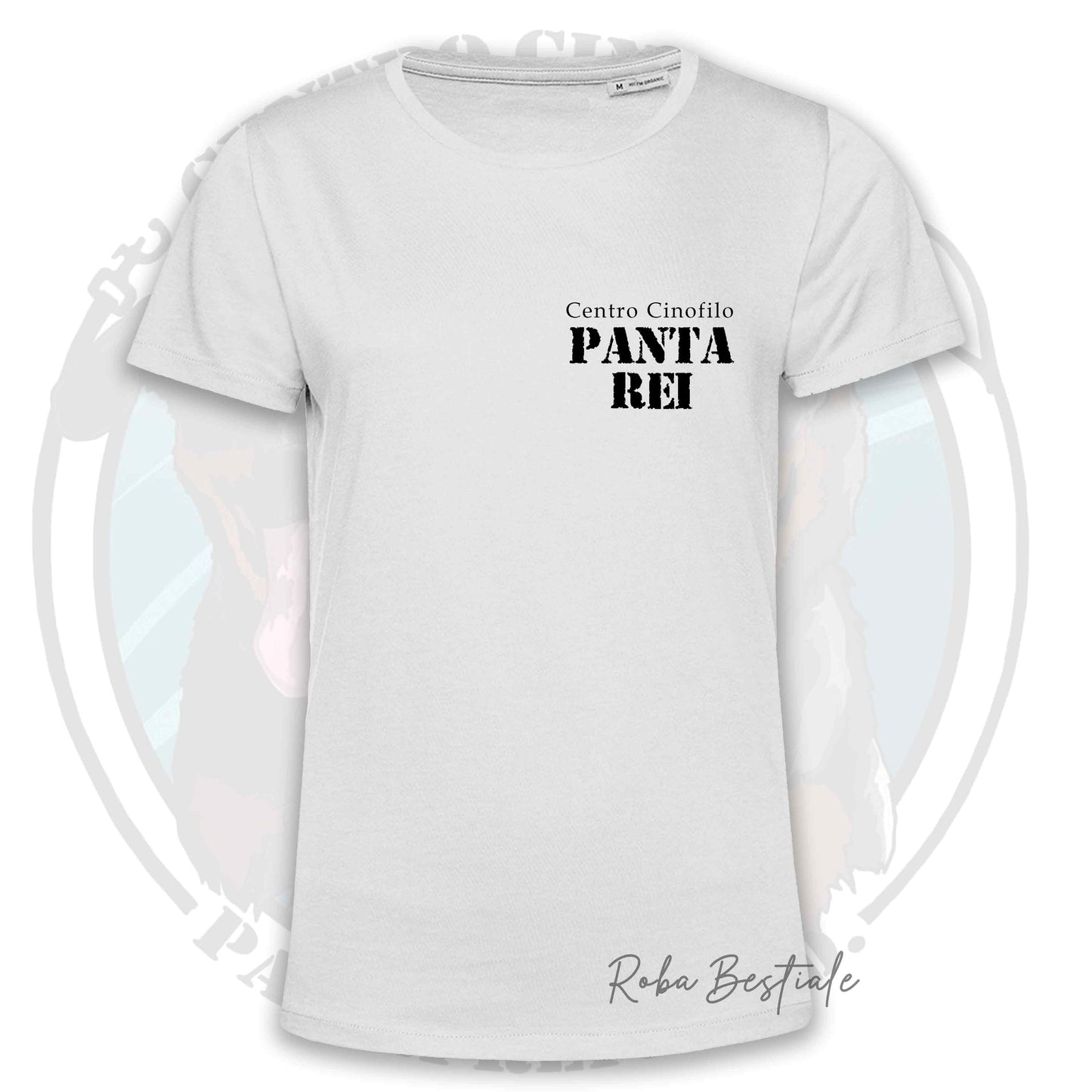 T-Shirt PANTA REI asd - BIANCA, GRIGIA o AZZURRA, 100% Cotone, Uomo o Donna - dalla XS alla 5XL