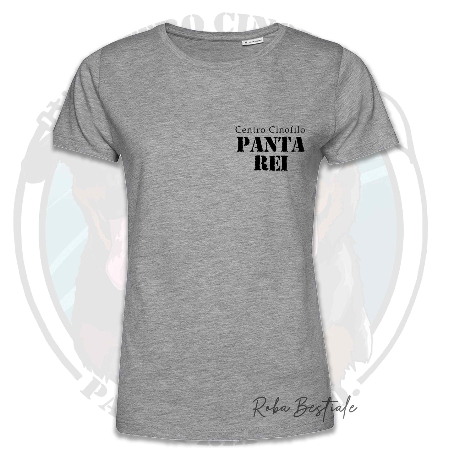 T-Shirt PANTA REI asd - BIANCA, GRIGIA o AZZURRA, 100% Cotone, Uomo o Donna - dalla XS alla 5XL