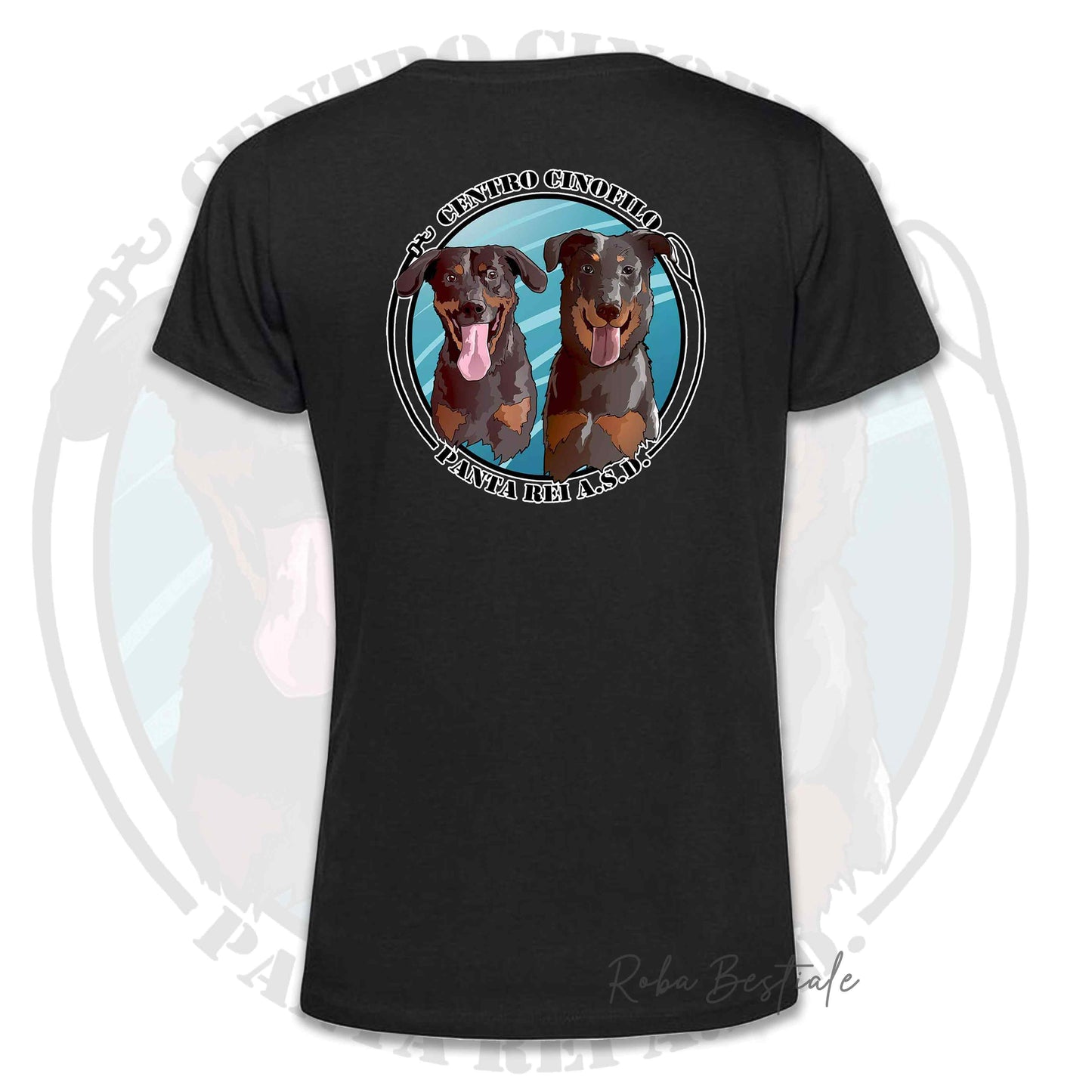 T-Shirt PANTA REI asd - BIANCA, GRIGIA o AZZURRA, 100% Cotone, Uomo o Donna - dalla XS alla 5XL