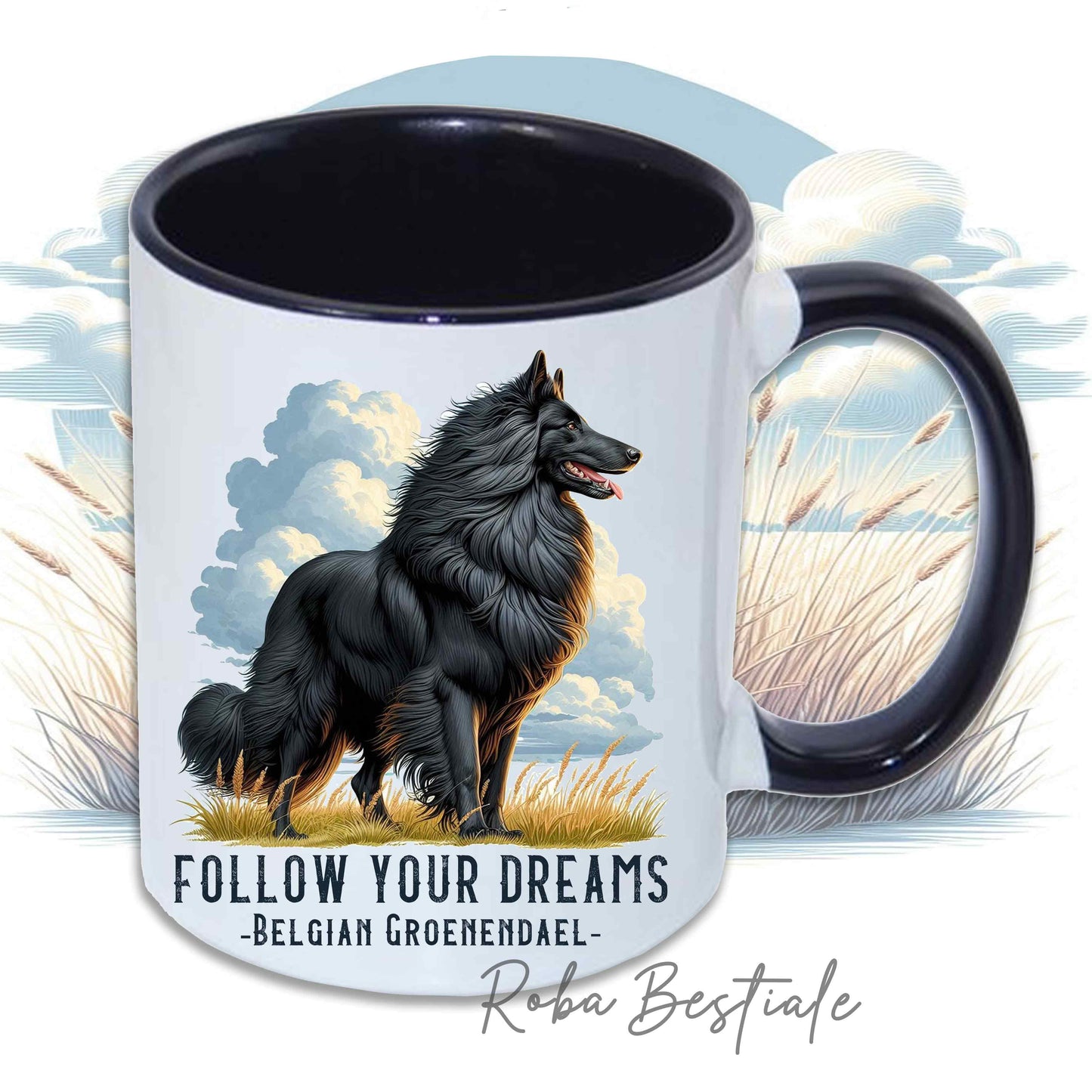 DOODLE mug - AMERICAN AKITA