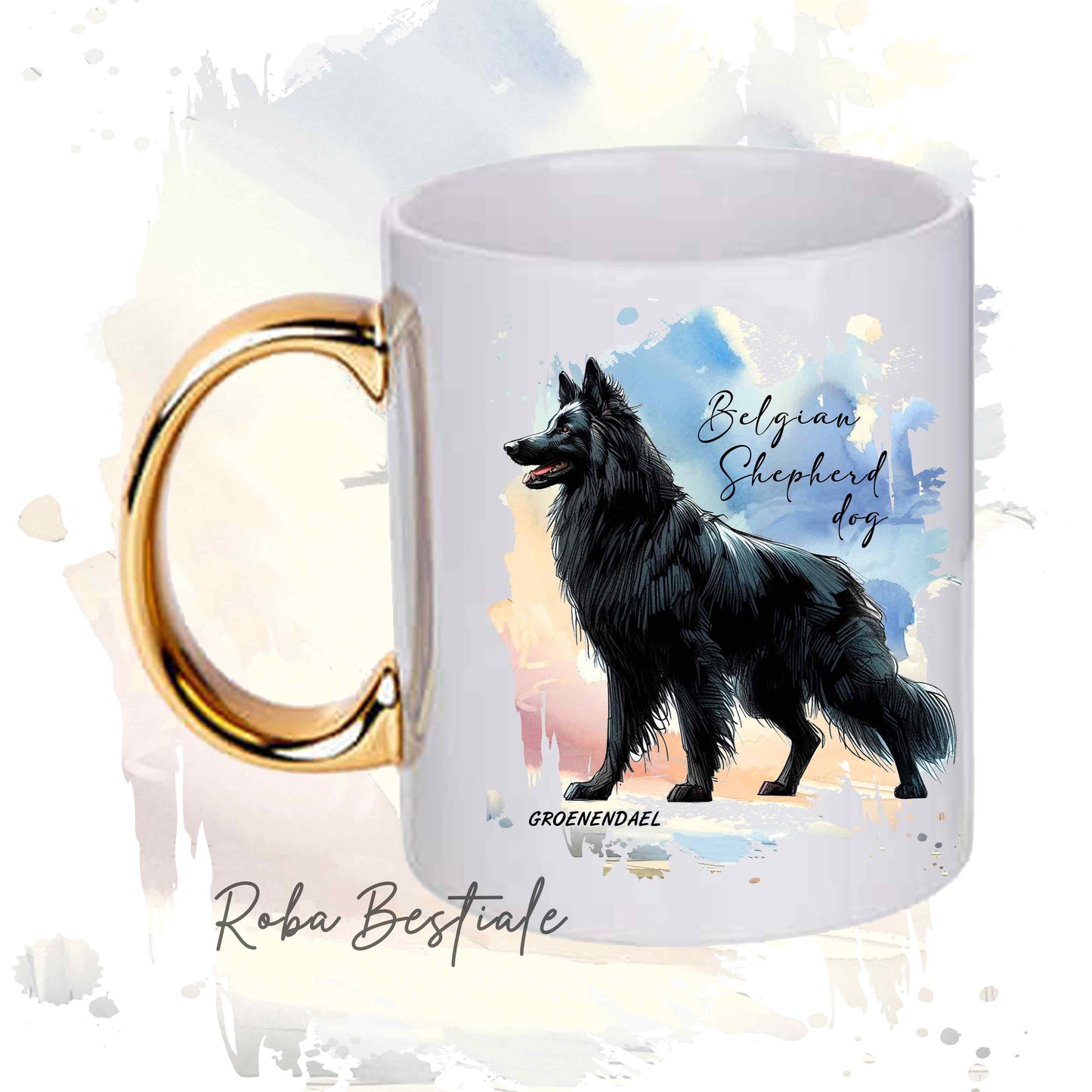 DOODLE mug - AMERICAN AKITA