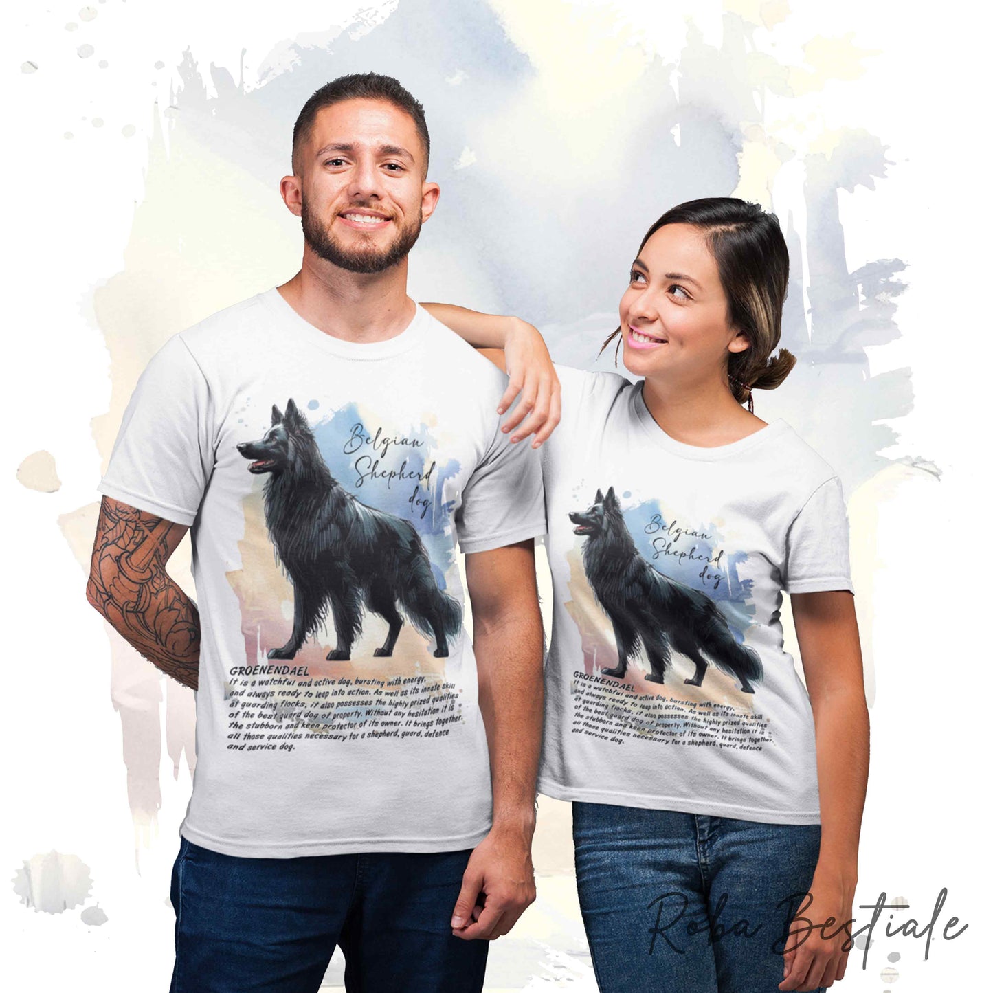 DOODLE T-Shirt - BOSTON TERRIER