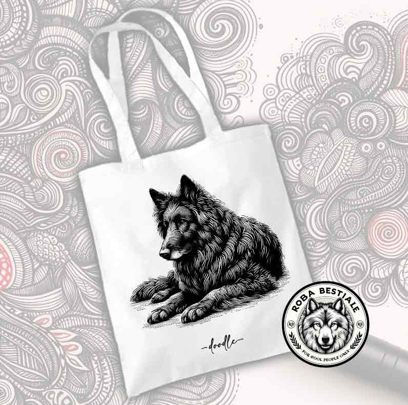 DOODLE Shopper - BELGIAN SHEPHERD GROENENDAEL
