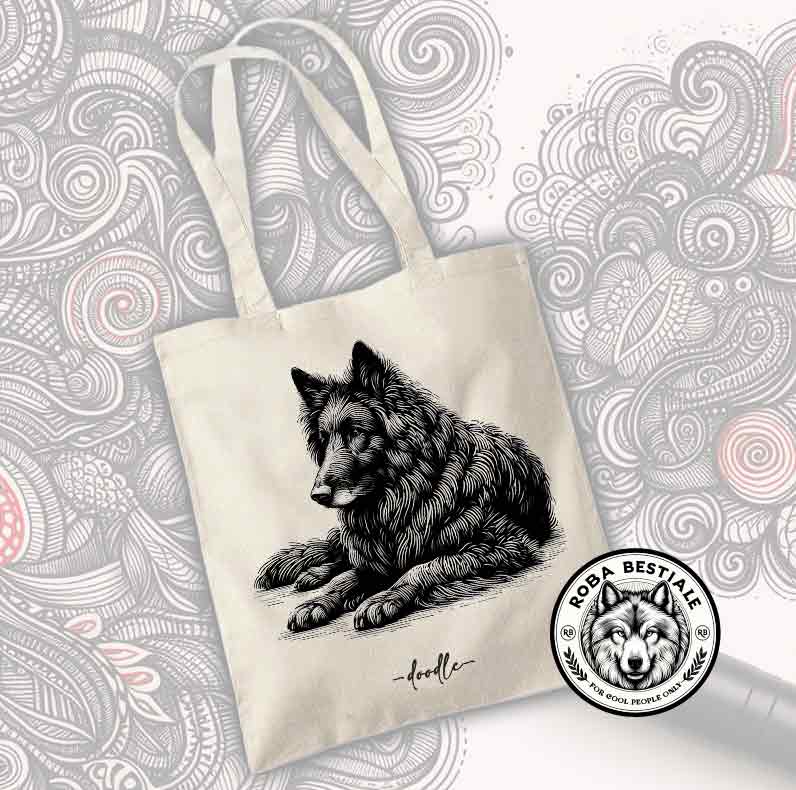DOODLE Shopper - BELGIAN SHEPHERD GROENENDAEL