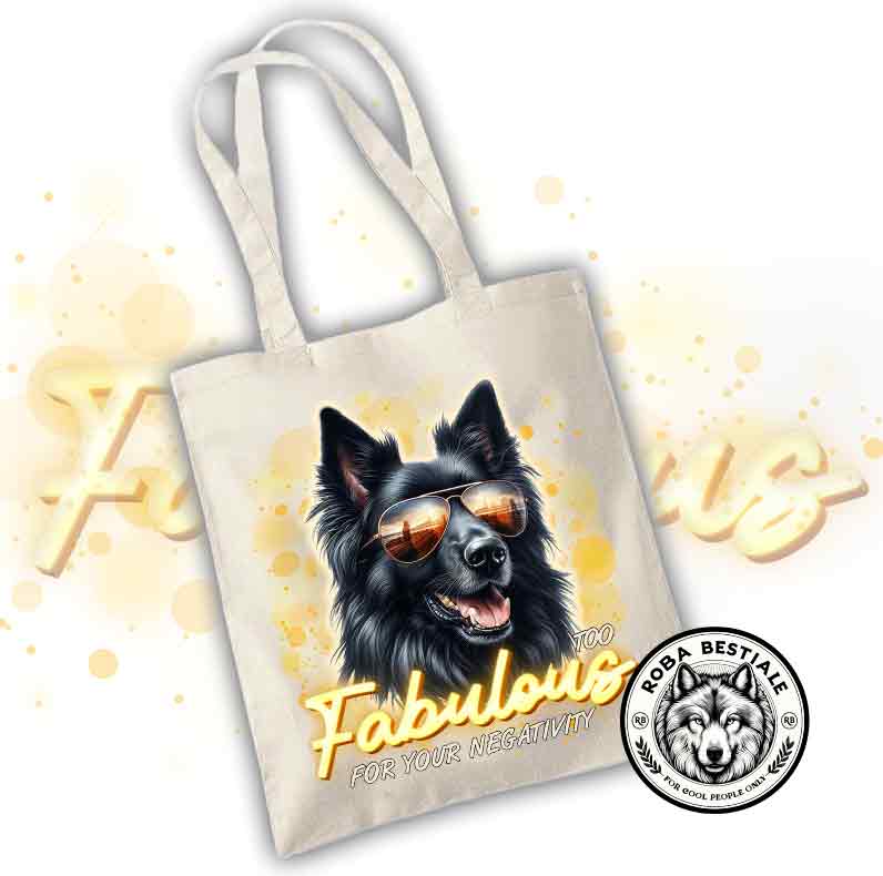 TOO FABULOUS Shopper - GROENENDAL BELGIAN SHEPHERD