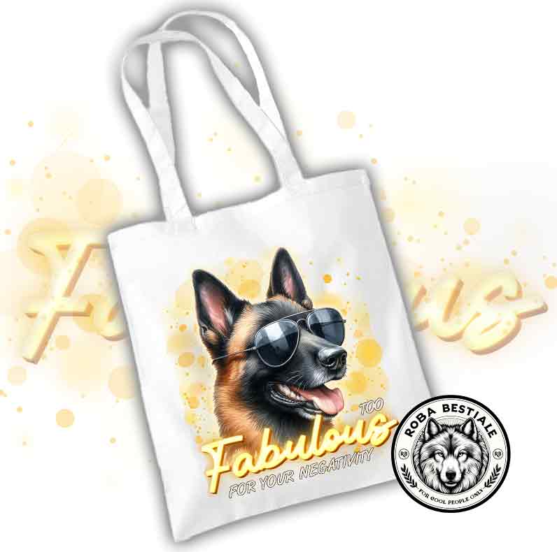 TOO FABULOUS Shopper - BELGIAN SHEPHERD MALINOIS