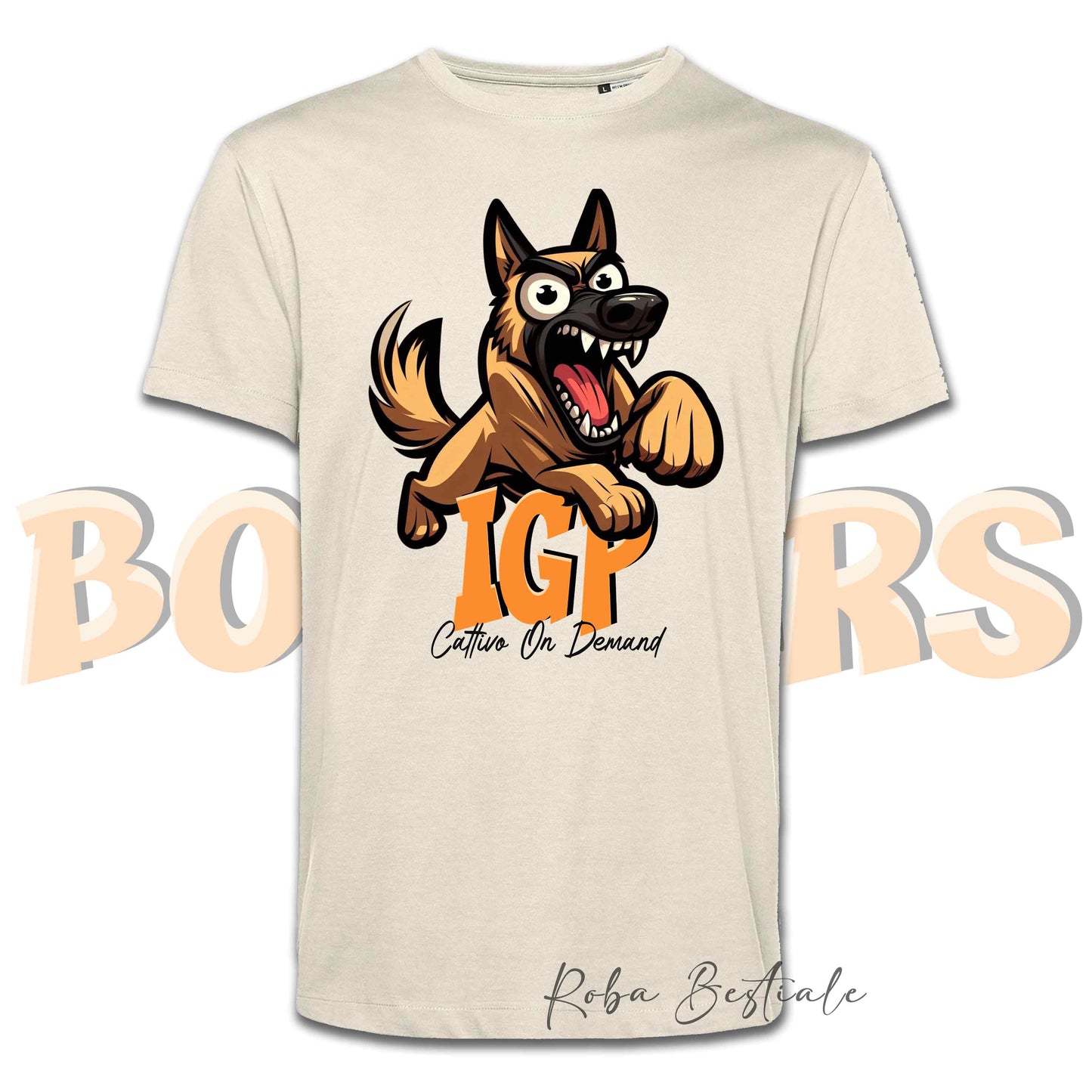 BONKERS T-Shirt - IGP - BELGIAN SHEPHERD MALINOIS - Men or Women - XS to 5XL