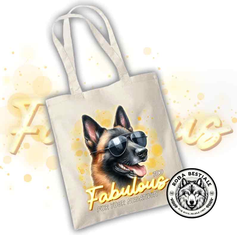 TOO FABULOUS Shopper - BELGIAN SHEPHERD MALINOIS