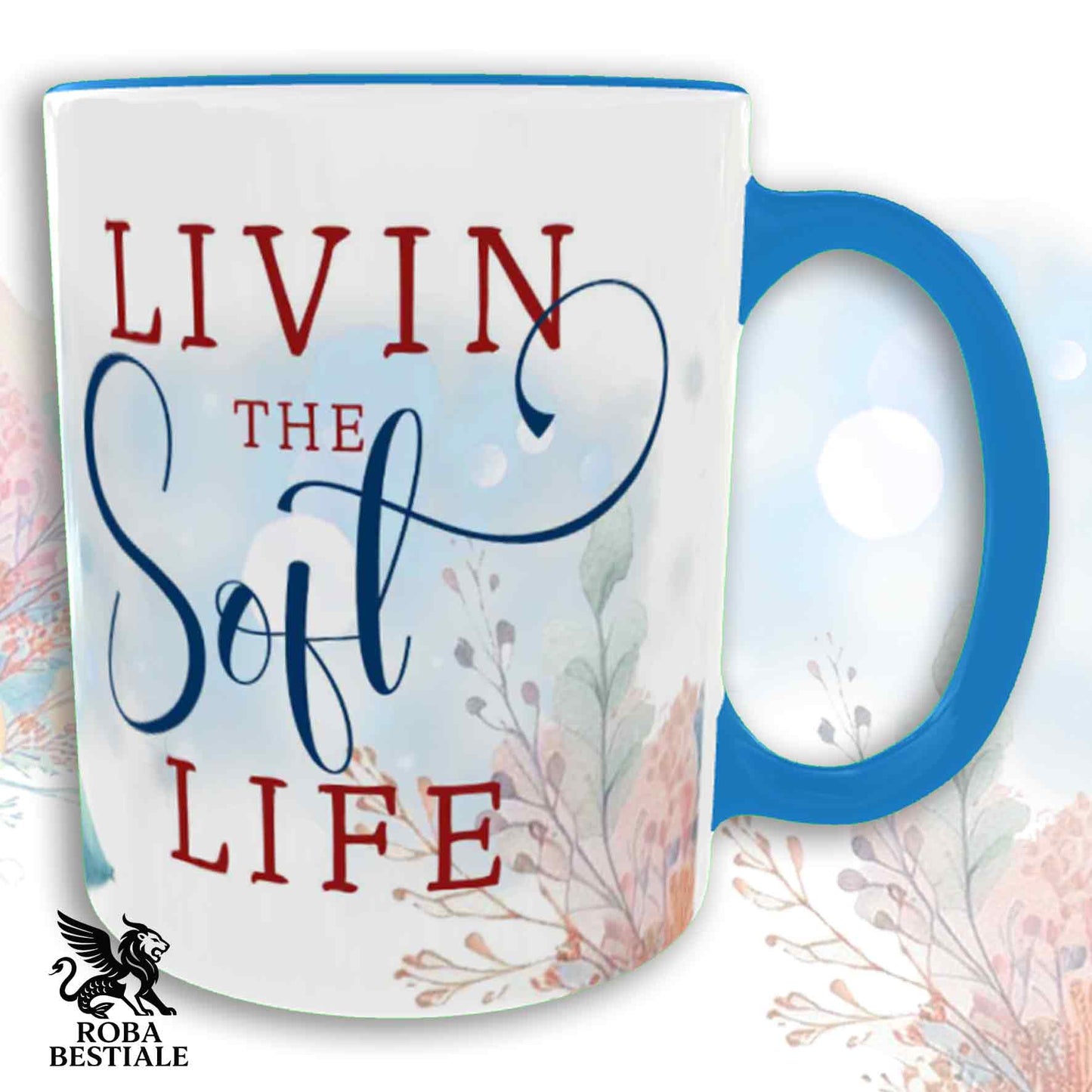 Tazza SOFT LIFE - PASTORE BELGA MALINOIS - In Ceramica, colore a scelta - 330 ml