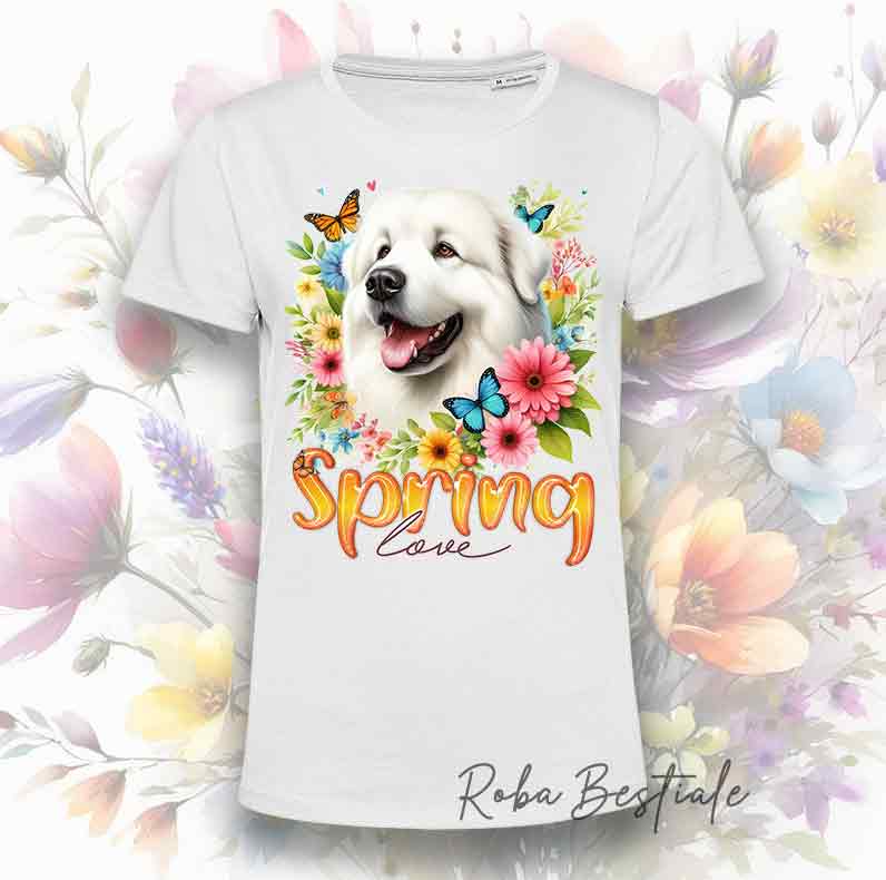 T-Shirt SPRING LOVE - PASTORE MAREMMANO ABRUZZESE