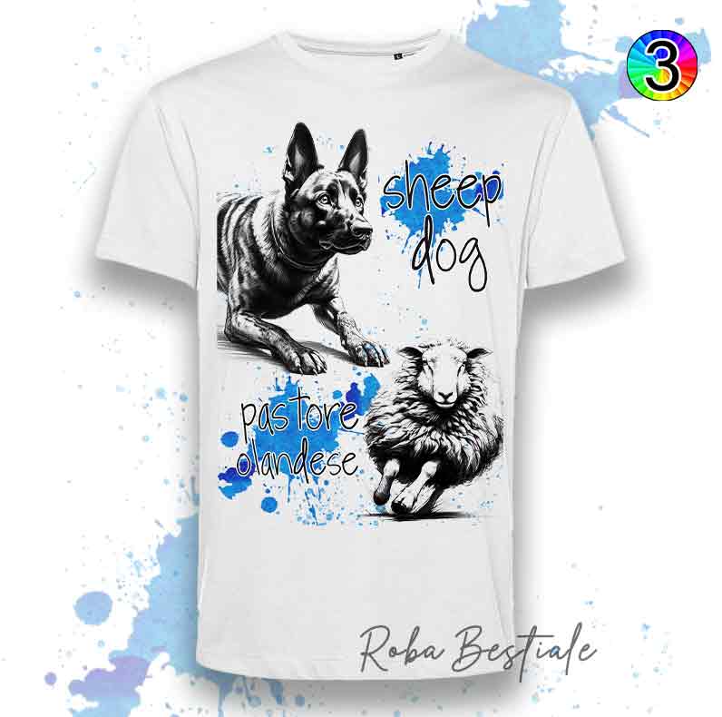 SHEEPDOG FOCUS T-Shirt - Short-haired Dutch Shepherd