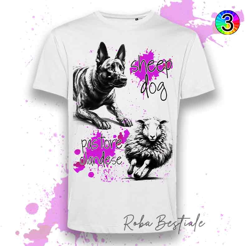 SHEEPDOG FOCUS T-Shirt - Short-haired Dutch Shepherd