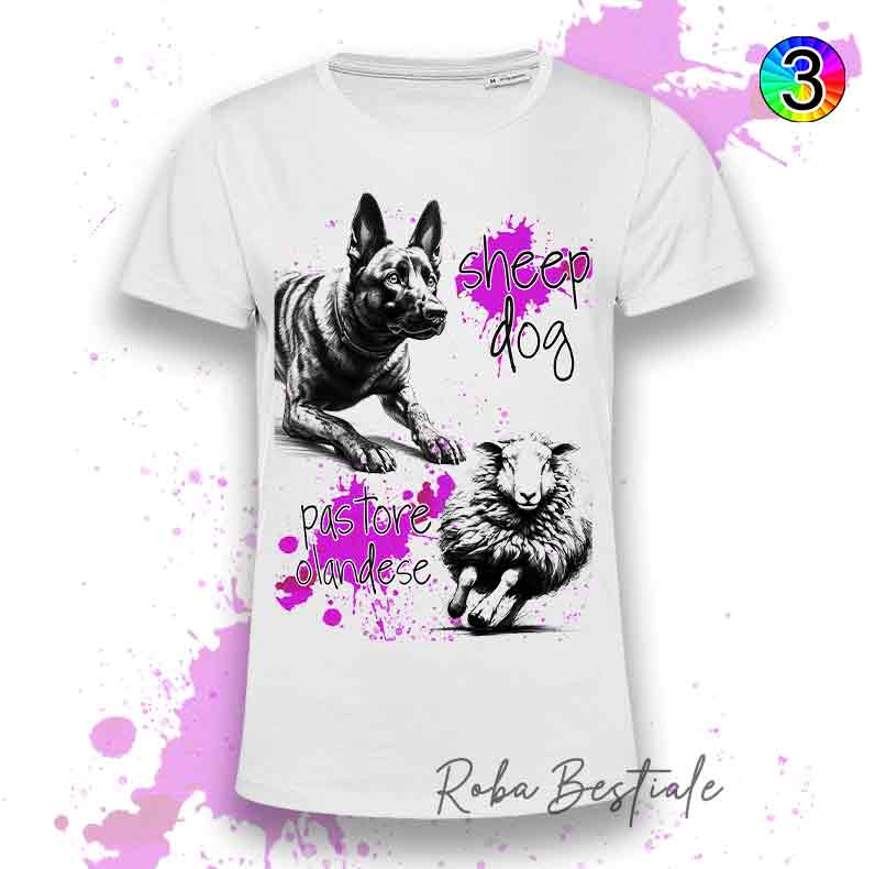 SHEEPDOG FOCUS T-Shirt - Short-haired Dutch Shepherd