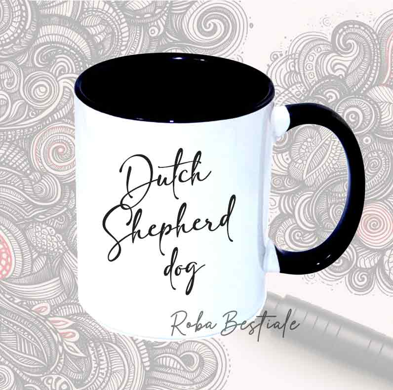 Tazza DOODLE - PASTORE OLANDESE a Pelo Corto