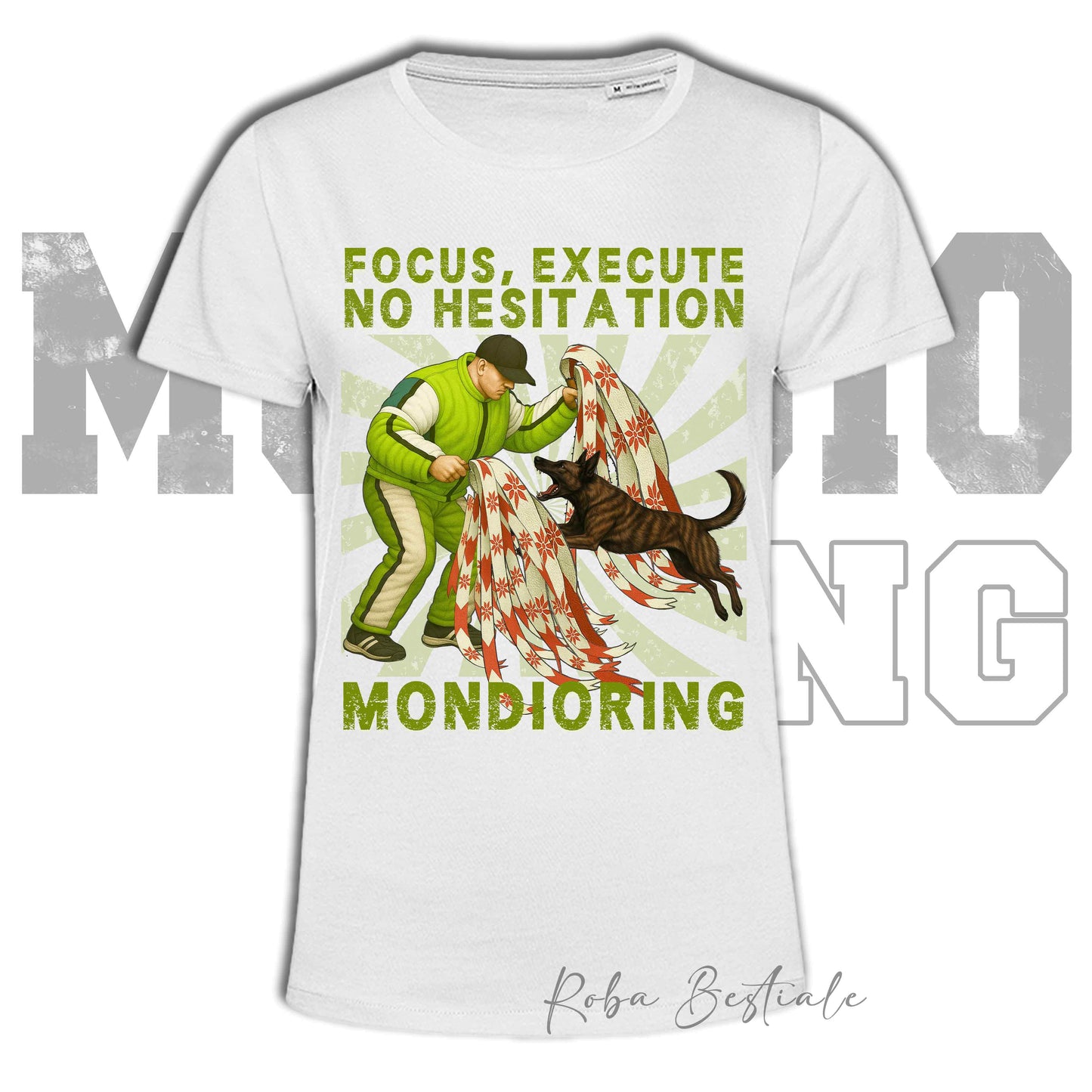 T-Shirt MONDIORING4 - PASTORE OLANDESE a Pelo Corto - Uomo o Donna - dalla XS alla 5XL