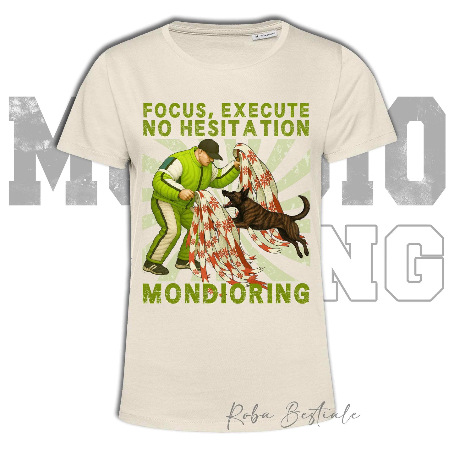 T-Shirt MONDIORING4 - PASTORE OLANDESE a Pelo Corto - Uomo o Donna - dalla XS alla 5XL