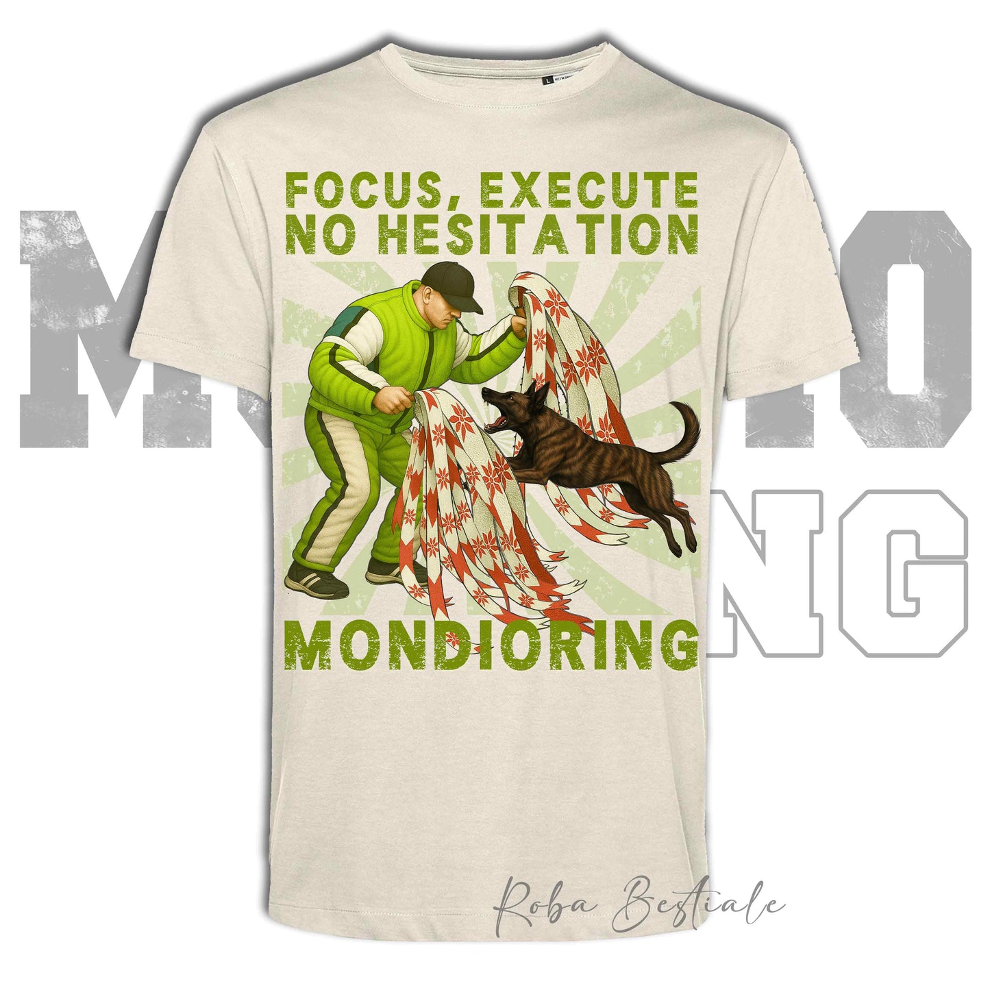 T-Shirt MONDIORING4 - PASTORE OLANDESE a Pelo Corto - Uomo o Donna - dalla XS alla 5XL