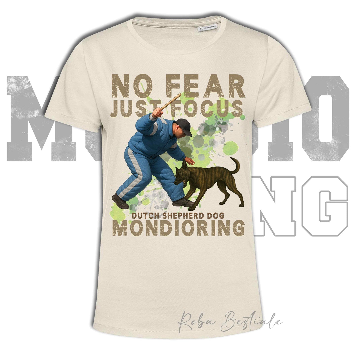 T-Shirt MONDIORING2 - PASTORE OLANDESE - Uomo o Donna - dalla XS alla 5XL