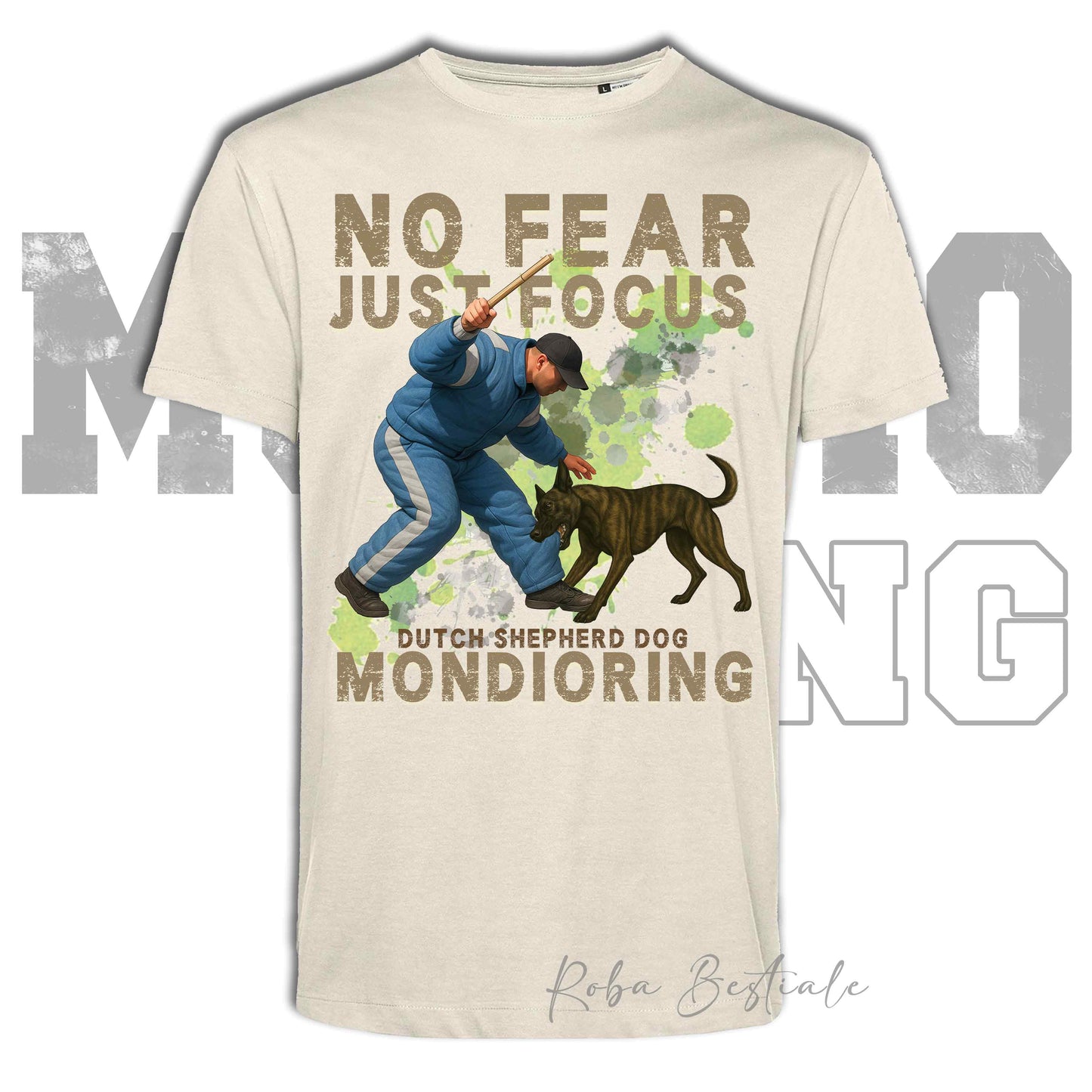 T-Shirt MONDIORING2 - PASTORE OLANDESE - Uomo o Donna - dalla XS alla 5XL