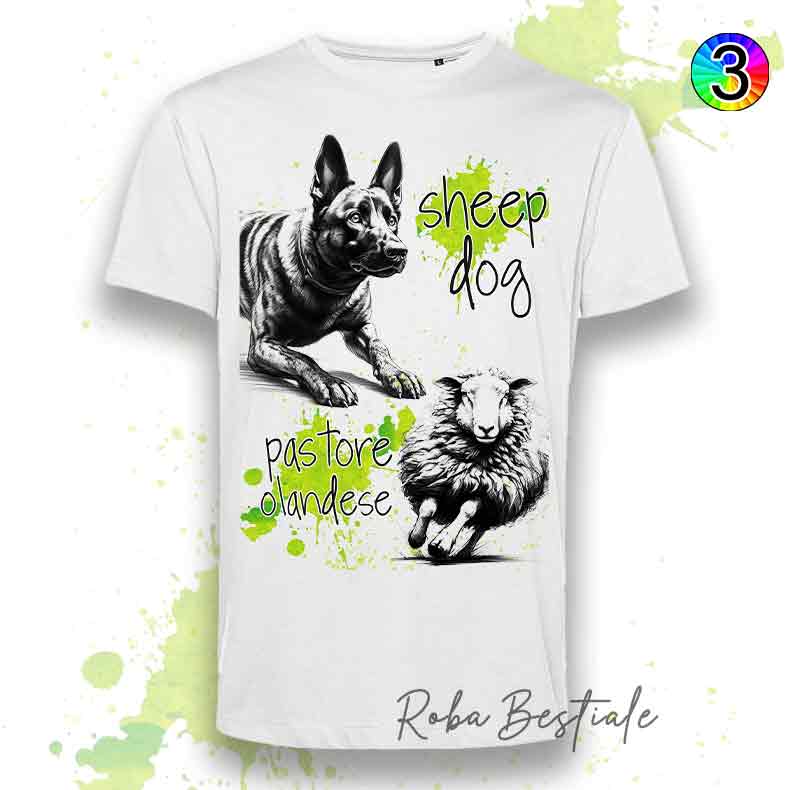 SHEEPDOG FOCUS T-Shirt - Short-haired Dutch Shepherd