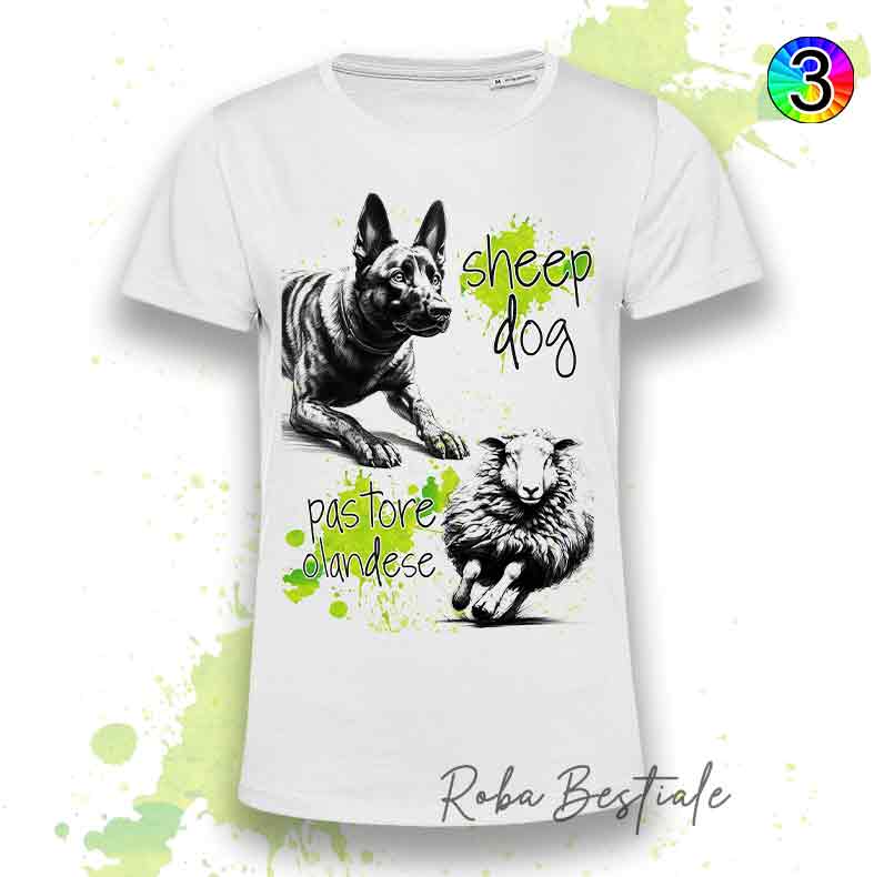 SHEEPDOG FOCUS T-Shirt - Short-haired Dutch Shepherd