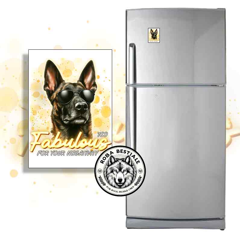 Magnete TOO FABULOUS - PASTORE OLANDESE