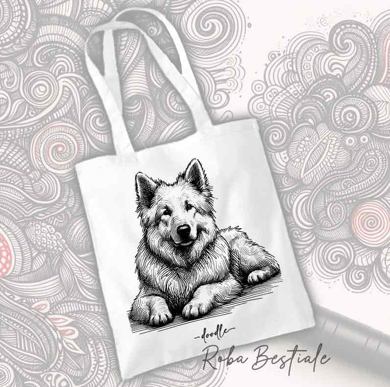 DOODLE Shopper - WHITE SWISS SHEPHERD