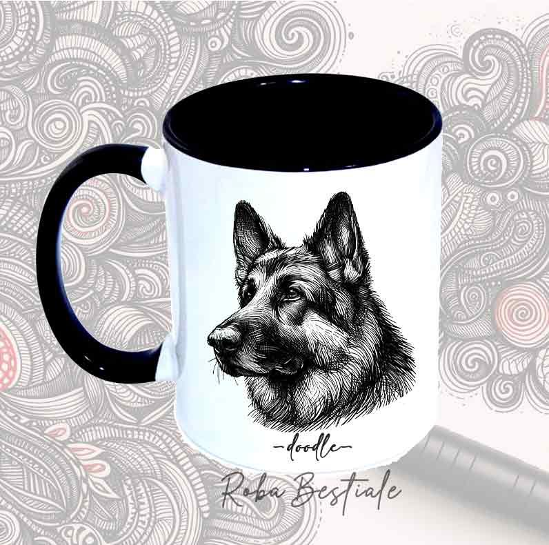 Tazza DOODLE - PASTORE TEDESCO