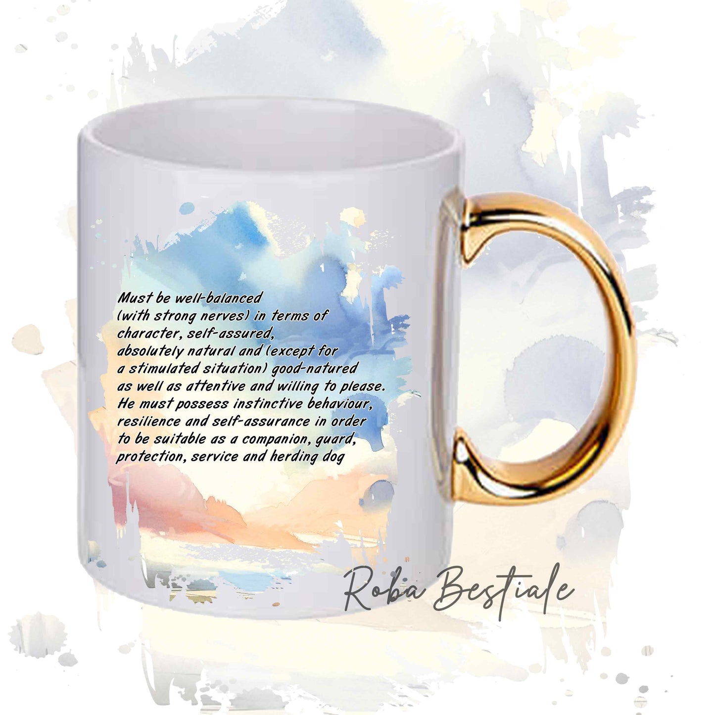 DOODLE mug - AMERICAN AKITA