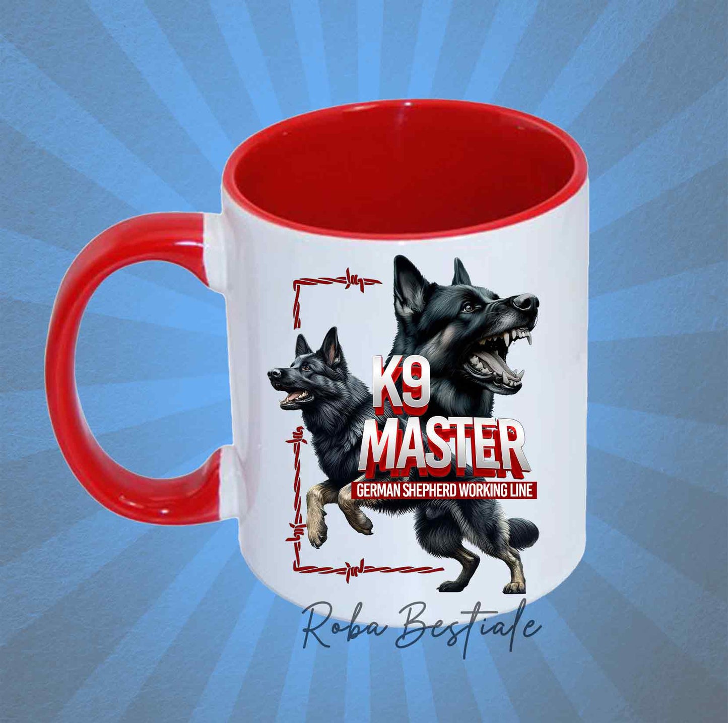 Tazza K9 MASTER - GERMAN SHEPHERD WORKING LINE