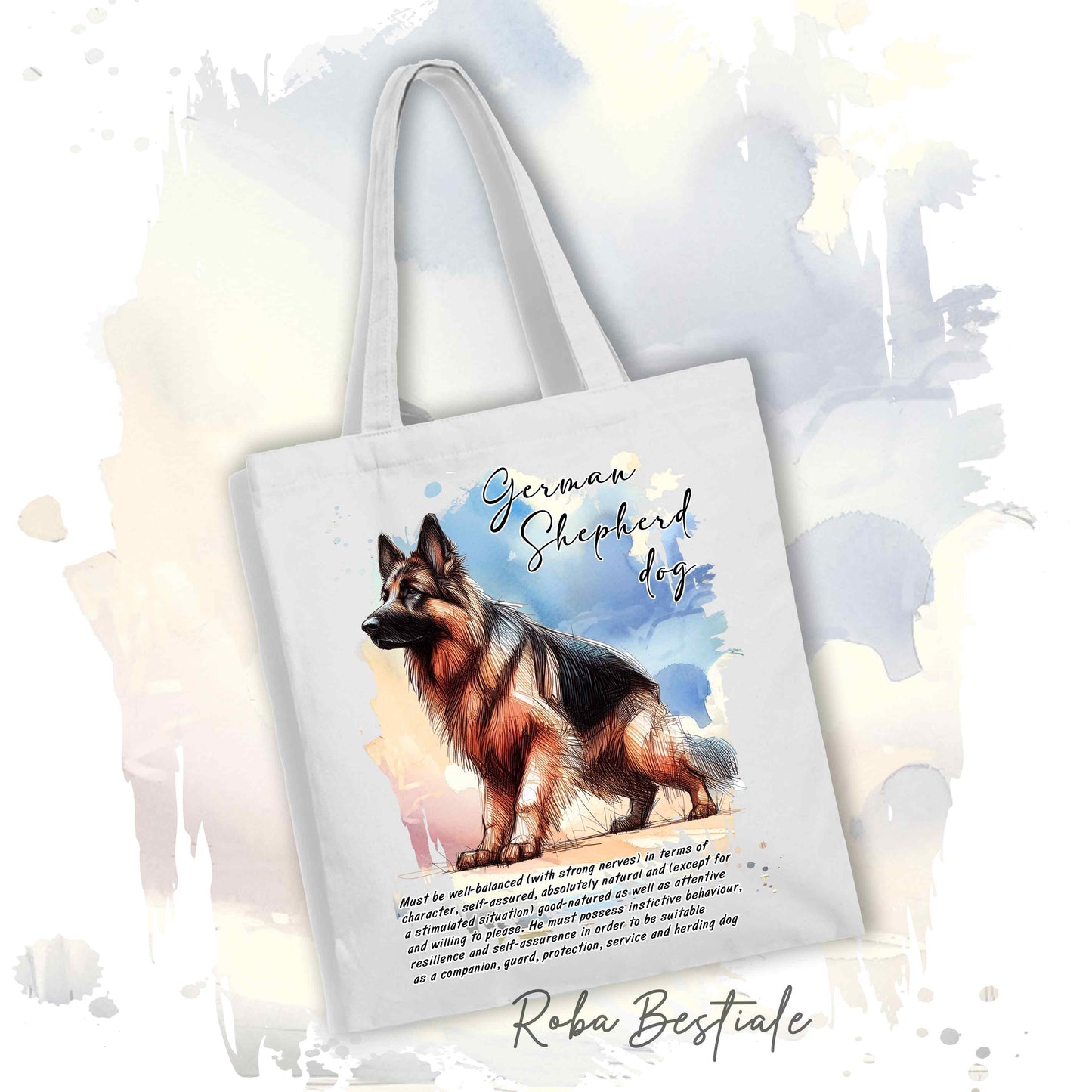 DOODLE Shopper - AMERICAN AKITA