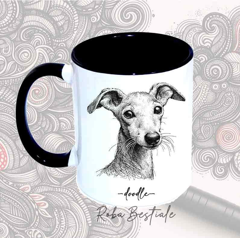 Tazza DOODLE - PICCOLO LEVRIERO ITALIANO