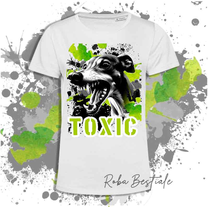 T-Shirt TOXIC - PICCOLO LEVRIERO ITALIANO