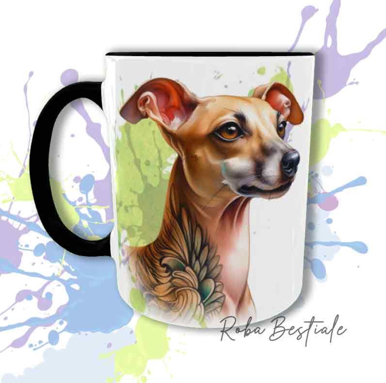 Tazza INKED SOUL - PICCOLO LEVRIERO ITALIANO Isabella