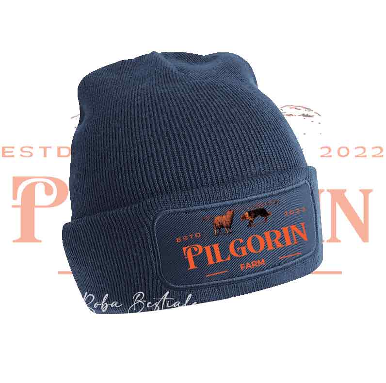 Beanie PILGORIN FARM - Cappellino Invernale - NERO o BLUE NAVY
