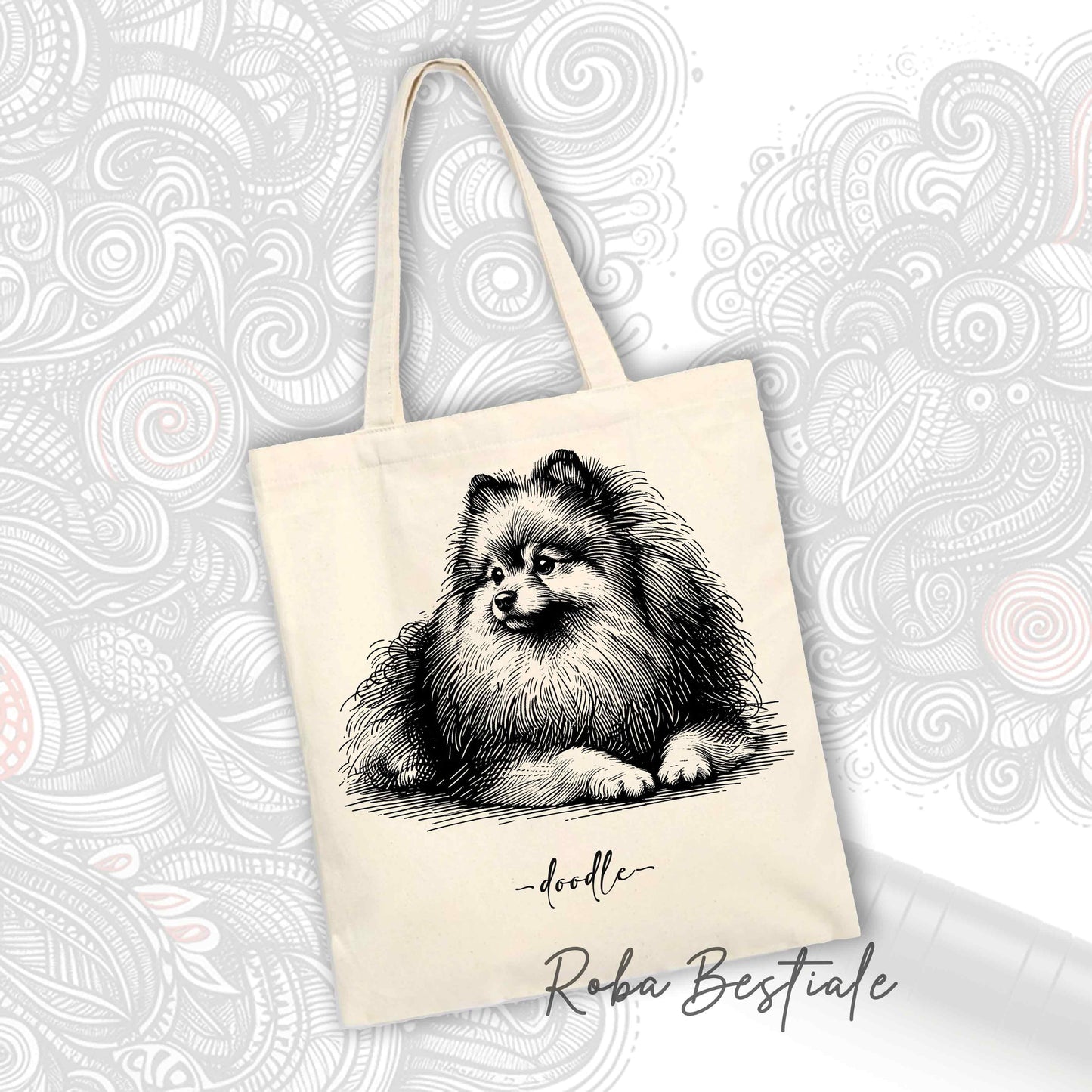 DOODLE Shopper - POMERANIAN - DWARF SPITZ