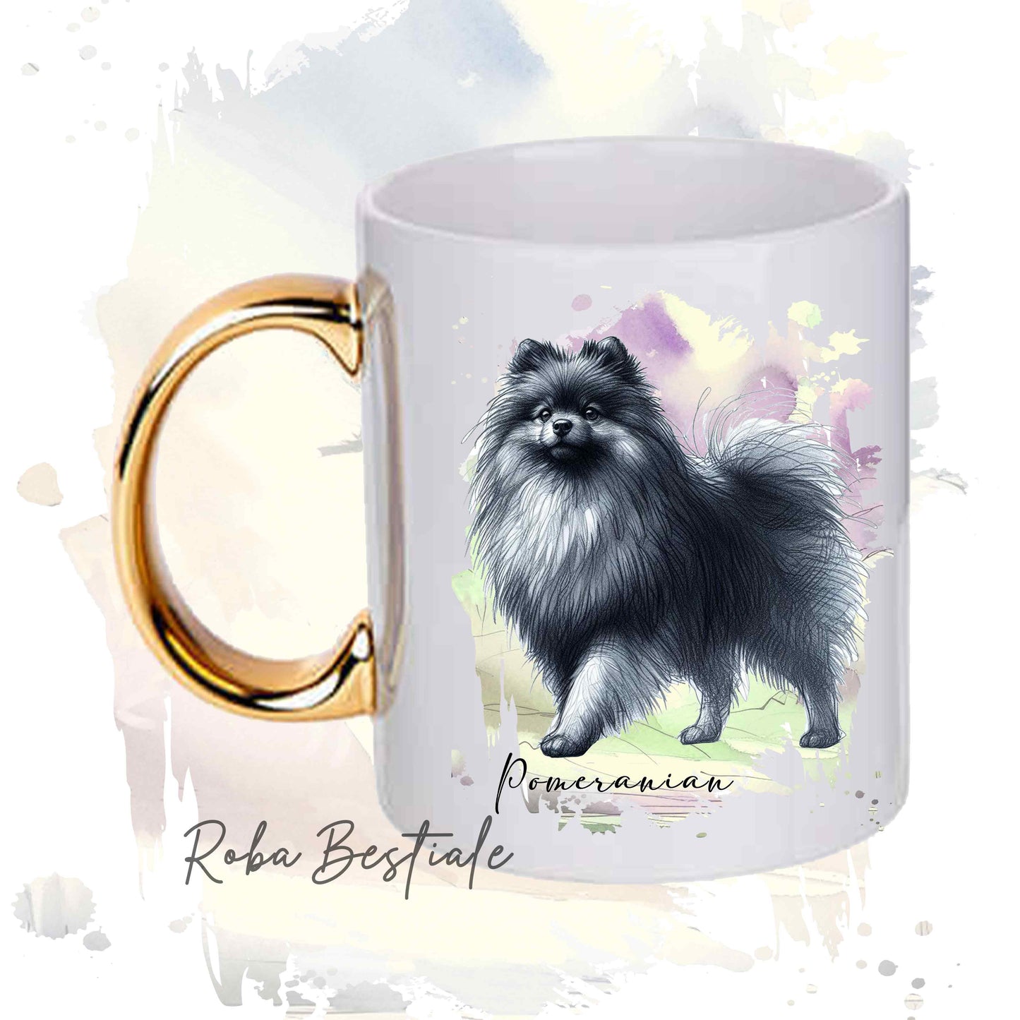 DOODLE mug - AMERICAN AKITA