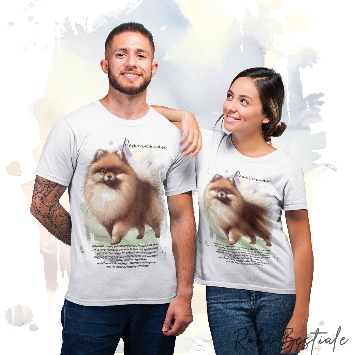 DOODLE T-Shirt - BOSTON TERRIER