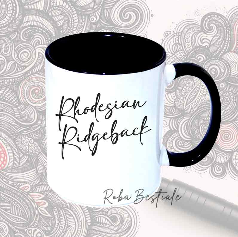 Tazza DOODLE - RHODESIAN RIDGEBACK