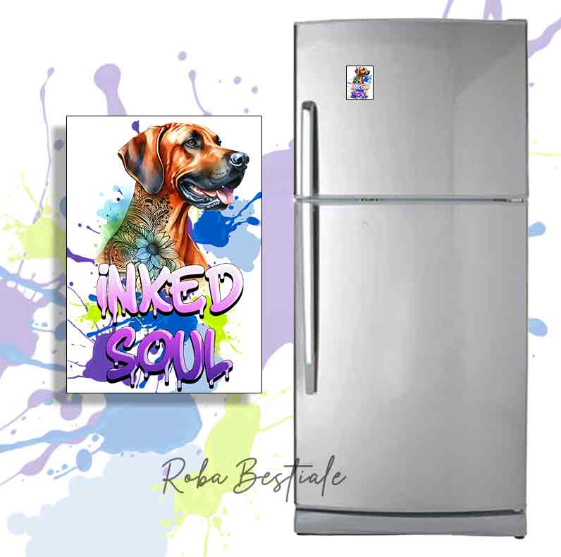 Magnete INKED SOUL - RHODESIAN RIDGEBACK